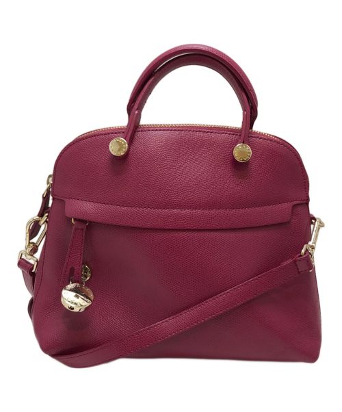 FURLA（フルラ）FURLA (フルラ) 2WAYショルダーバッグ ショッキングピンクの古着・服飾アイテム