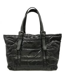 BOTTEGA VENETA（ボッテガベネタ）の古着「ナイロントートバッグ」｜ブラック