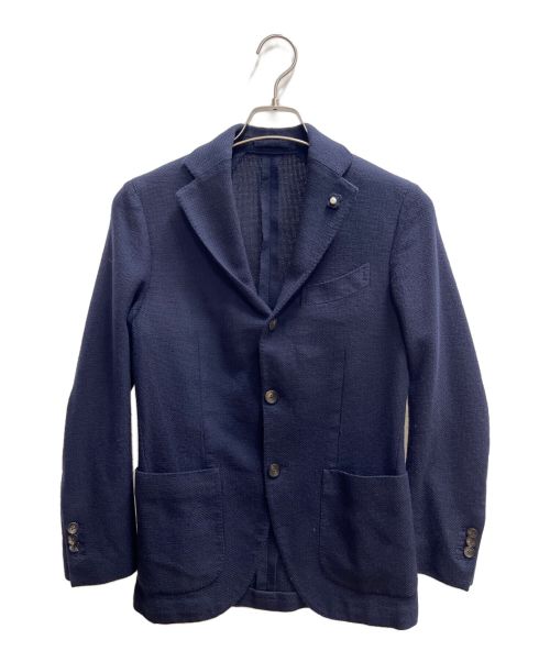 LARDINI（ラルディーニ）LARDINI (ラルディーニ) ウールテーラードジャケット ネイビー サイズ:42の古着・服飾アイテム