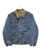 LEVI'S REDリーバイス レッド）の古着「リバーシブルトラッカージャケット　A1135-0000」｜ブルー