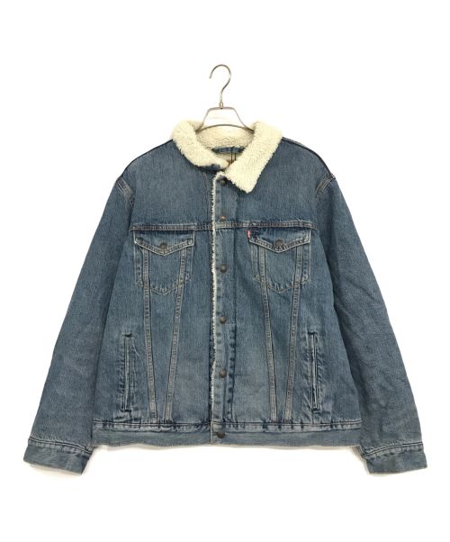 LEVI'S（リーバイス）LEVI'S (リーバイス) TYPE3 SHERPA TRUCKER JACKET ブルー サイズ:XLの古着・服飾アイテム