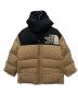 GUCCI（グッチ）の古着「21AW GG Padded Jacket /パッディドダウンジャケット」｜ブラウン×ブラック