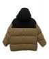 GUCCI (グッチ) THE NORTH FACE (ザ ノース フェイス) 21AW GG Padded Jacket /パッディドダウンジャケット ブラウン×ブラック サイズ:s：270000円