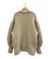 CLANE (クラネ) COLOR MOHAIR SHAGGY CARDIGAN ベージュ サイズ:2：10000円