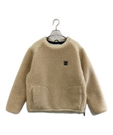 WOOLRICH（ウールリッチ）の古着「テラパイルフリースプルオーバー」｜アイボリー