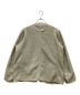 DANTON (ダントン) FLEECE COLLARLESS JACKET グレー サイズ:34：10000円