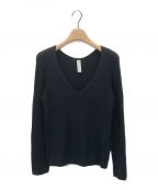 CFCLシーエフシーエル）の古着「BS RIB V-NECK TOP」｜ブラック