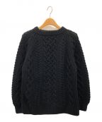 GALERIE VIEギャルリーヴィー）の古着「Fisherman knit」｜ブラック