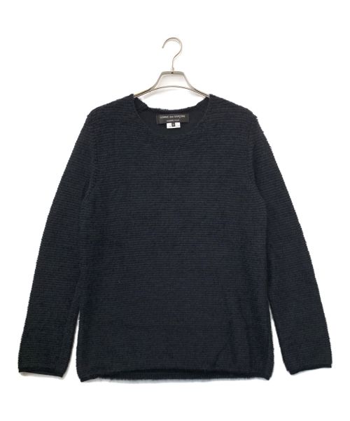 COMME des GARCONS HOMME PLUS（コムデギャルソンオムプリュス）COMME des GARCONS HOMME PLUS (コムデギャルソンオムプリュス) モヘア混ウールニット ブラック サイズ:Mの古着・服飾アイテム