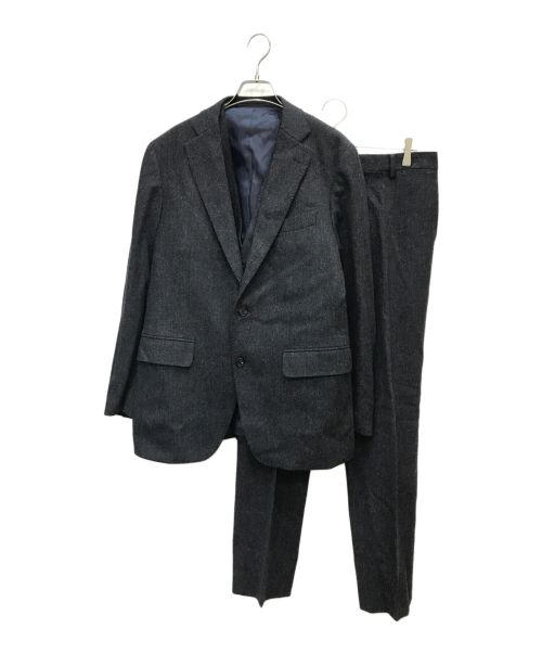 blazer's bank.com（ブレイザーズバンク）blazer's bank.com (ブレイザーズバンク) 3ピーススーツ ネイビー サイズ:75CM-6DROP/Lの古着・服飾アイテム