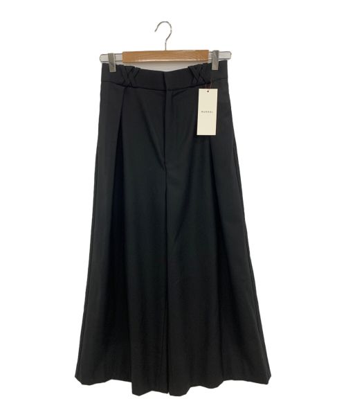 MURRAL（ミューラル）MURRAL (ミューラル) Ivy wool culottes ブラック サイズ:2の古着・服飾アイテム