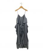 MURRALミューラル）の古着「Rippling camisole dress」｜グレー