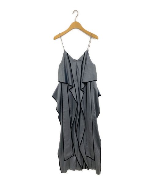 MURRAL（ミューラル）MURRAL (ミューラル) Rippling camisole dress グレー サイズ:1の古着・服飾アイテム