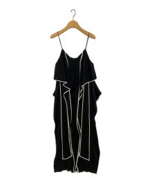 MURRAL（ミューラル）の古着「Rippling camisole dress」｜ブラック