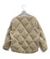 Y(dot) BY NORDISK (ワイドット バイ ノルディスク) COLLARLESS DOWN JACKET ベージュ サイズ:S：18000円