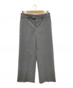 MADISON BLUEマディソンブルー）の古着「LOW WAIST ST WIDE-LEG PT W TROPICAL」｜グレー