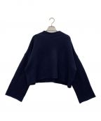 L'appartementアパルトモン）の古着「Short Knit Pullover（ショートニットプルオーバー）」｜ネイビー