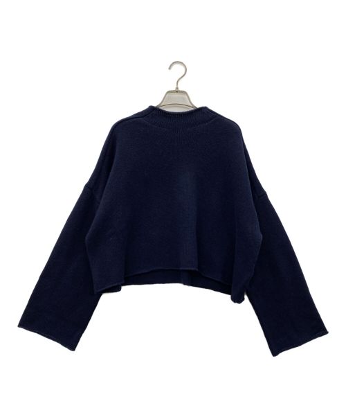 L'appartement（アパルトモン）L'appartement (アパルトモン) Short Knit Pullover（ショートニットプルオーバー） ネイビー サイズ:-の古着・服飾アイテム