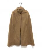 Eaphiエフィ）の古着「Eaphi high neck wool cape coat」｜ブラウン