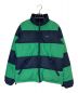 SUPREME（シュプリーム）の古着「Reversible Striped Down Jacket」｜ネイビー×グリーン