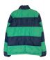 SUPREME (シュプリーム) Reversible Striped Down Jacket ネイビー×グリーン サイズ:S：27000円