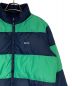 中古・古着 SUPREME (シュプリーム) Reversible Striped Down Jacket ネイビー×グリーン サイズ:S：27000円