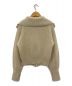 TODAYFUL (トゥデイフル) Washedwool Zip Knit アイボリー サイズ:F：7000円