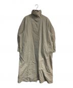 TODAYFULトゥデイフル）の古着「Standcollar Trench Coat　12220002」｜ベージュ