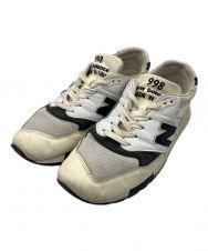 NEW BALANCE (ニューバランス) ローカットスニーカー アイボリー サイズ:US:10　UK:09 1/2　EU:44　CM:28