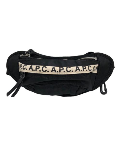 A.P.C.（アーペーセー）A.P.C. (アーペーセー) ボディーバッグ ブラックの古着・服飾アイテム