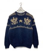 POLO RALPH LAURENポロ・ラルフローレン）の古着「HAND KNIT」｜ネイビー