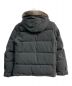 BURBERRY BLACK LABEL (バーバリーブラックレーベル) ラビットファー付きダウンジャケット　BMP04-333-04 グレー サイズ:L：9000円