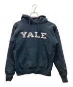 Champion REVERSE WEAVEチャンピオン リバース ウィーブ）の古着「YALE カレッジパーカー」｜ネイビー