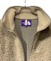 中古・古着 THE NORTHFACE PURPLELABEL (ザ・ノースフェイス パープルレーベル) WOOL BOA FLEECE FIELD JACKET ベージュ サイズ:M：15000円