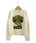 GANNI（ガニー）の古着「Graphic O-neck Pullover Bees」｜アイボリー