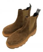 VOILE BLANCHEボイルブランシェ）の古着「Chelsea boot in suede」｜ブラウン