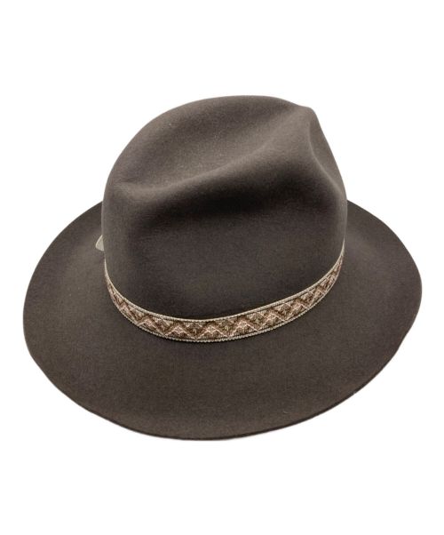 STETSON（ステットソン）STETSON (ステットソン) Freemans Sporting Club (フリーマンズスポーティングクラブ) ハット グレーの古着・服飾アイテム