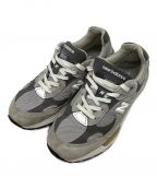 NEW BALANCEニューバランス）の古着「M992GR GRAY 21FW-I」｜グレー