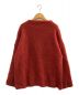 CLANE (クラネ) BOAT NECK MOHAIR OVER KNIT TOPS レッド サイズ:1：6000円