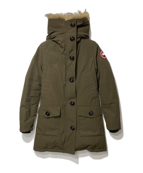 CANADA GOOSE（カナダグース）CANADA GOOSE (カナダグース) Bronte Parka ブラウン サイズ:Sの古着・服飾アイテム