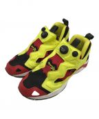 REEBOKリーボック）の古着「INSTA PUMP FURY」｜イエロー×レッド