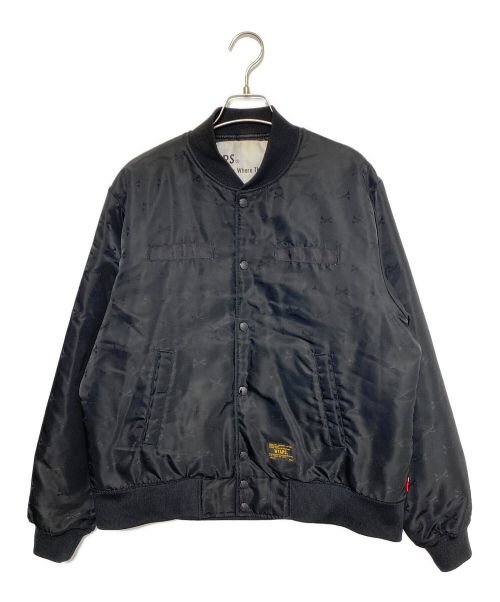 WTAPS（ダブルタップス）WTAPS (ダブルタップス) Team Jacket NYLON.TWILL.TEXTILE BK ブラック サイズ:Mの古着・服飾アイテム