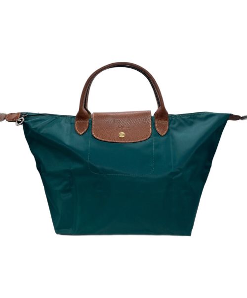 LONGCHAMP（ロンシャン）LONGCHAMP (ロンシャン) ル プリアージュ ハンドバッグ グリーンの古着・服飾アイテム