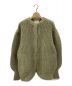 CLANE（クラネ）の古着「COLOR MOHAIR SHAGGY CARDIGAN」｜グリーン