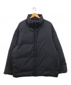 UNITED ARROWS & SONSユナイテッドアローズ アンド サンズ）の古着「NY/PU DOWN JACKET」｜ネイビー