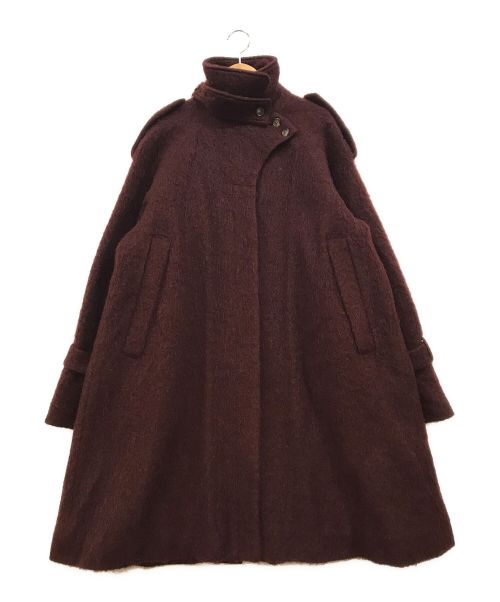 Little suzie（リトルスージー）Little suzie (リトルスージー) mohair shaggy cape coat レッド サイズ:下記参照の古着・服飾アイテム