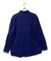 NOMA t.d. (ノーマティーディー) N Ombre Plaid Shirt ブルー サイズ:4：6000円