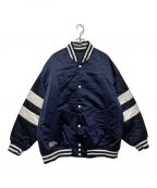 FreshServiceフレッシュサービス）の古着「SATIN STADIUM JUMPER」｜ネイビー