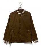 nonnativeノンネイティブ）の古着「STUDENT JACKET COTTON HIGH TWIST TWILL」｜ブラウン