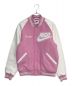 NIKE（ナイキ）の古着「Varsity Jacket」｜ピンク×ホワイト